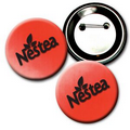 2" Diameter Button w/ Changing Colors Lenticular Effects - Red (Custom)